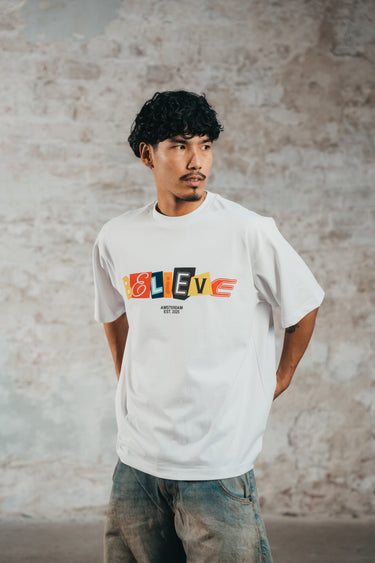 Believe Collage Tee