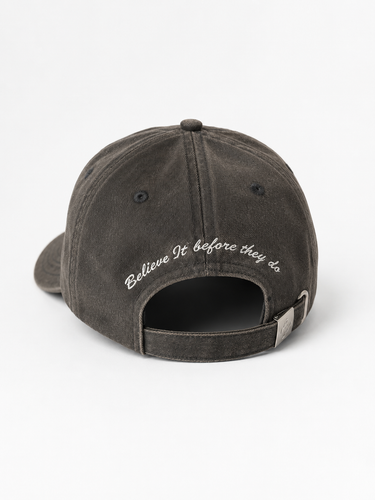 BELIEVE BECOME VINTAGE WASHED CAP